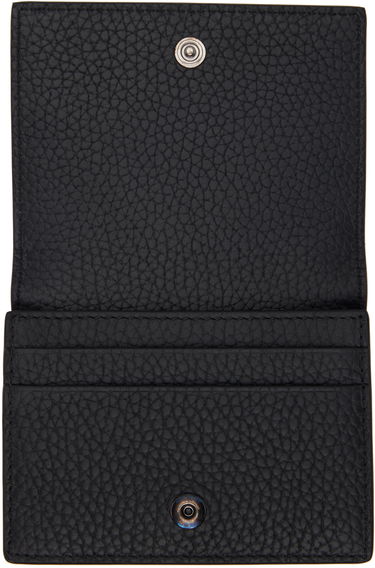 Tegnebog Dolce & Gabbana Logo Leather Card Holder Sort | BP1643AT489, 2