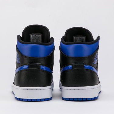 Sneakers og sko Jordan Air Jordan 1 Mid "Black Hyper Royal" Blå | 554724-068, 3