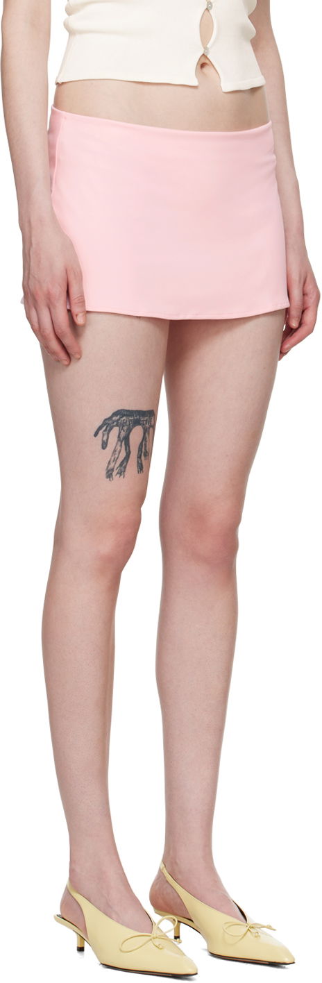 Nederdel GUIZIO Guizio Micro Miniskirt Lyserød | H23301K021, 1