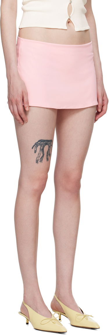 Nederdel GUIZIO Guizio Micro Miniskirt Lyserød | H23301K021, 1