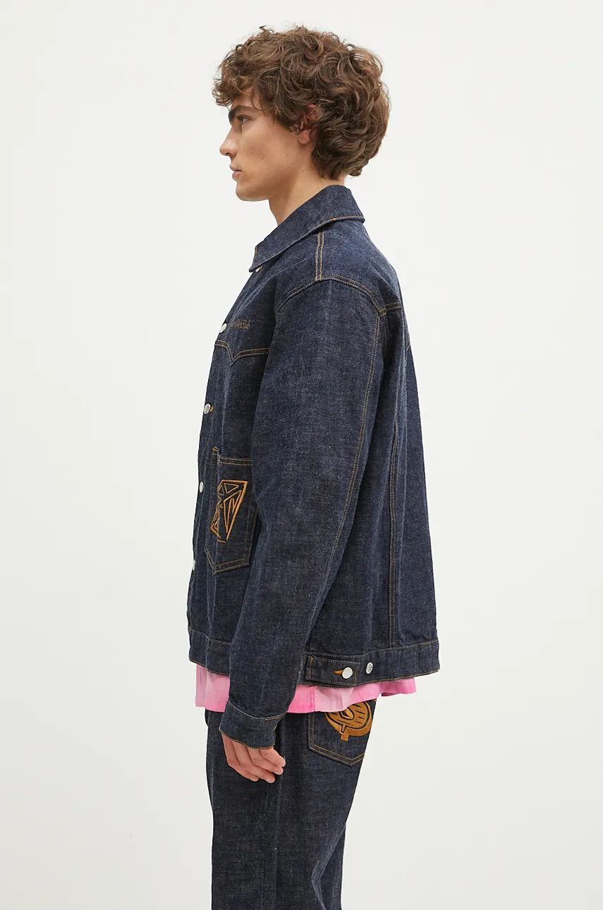 Jakke BILLIONAIRE BOYS CLUB Denim Jacket Selvedge Blå | B24303, 0