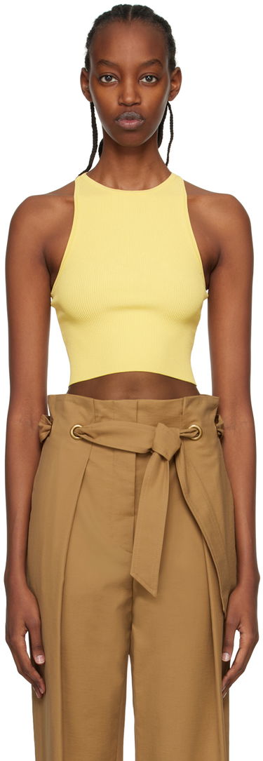 Crop top Max Mara Max Mara Turku Sleeveless Knit Tank Top Gul | 2313611938600, 0