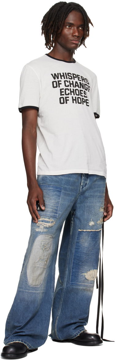 T-shirt Ann Demeulemeester Ann Demeulemeester Save the Children Edition Aimar Standard T-Shirt Hvid | B0012876-FA206-003, 3