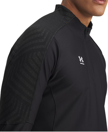 Sweatshirt Under Armour Challenger Pro Midlayer 1/4 Zip Top Sort | 6008988-001, 2