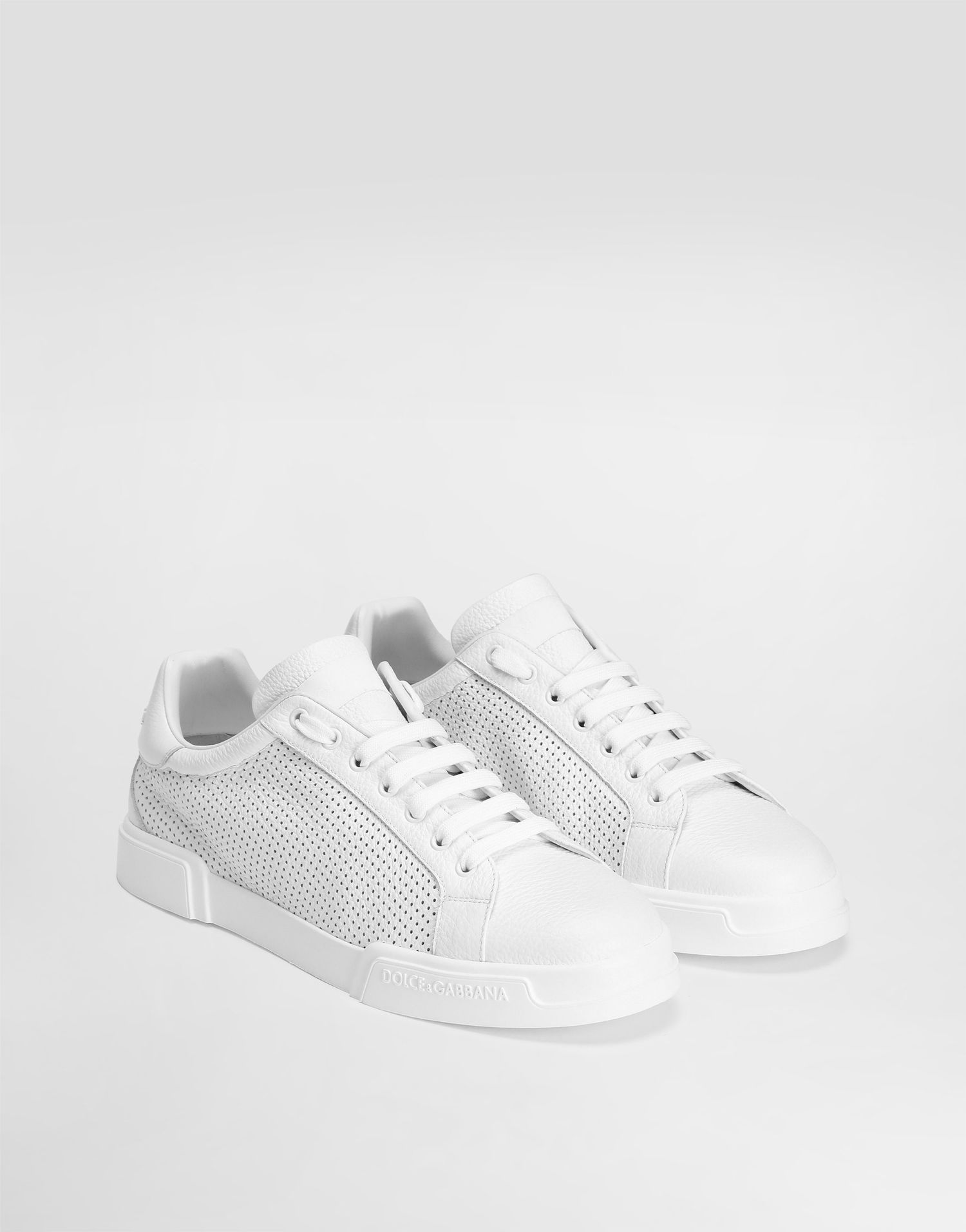 Sneakers og sko Dolce & Gabbana Dolce & Gabbana Portofino Light Strobel 42.5 Hvid | CS2354AG09380002, 1