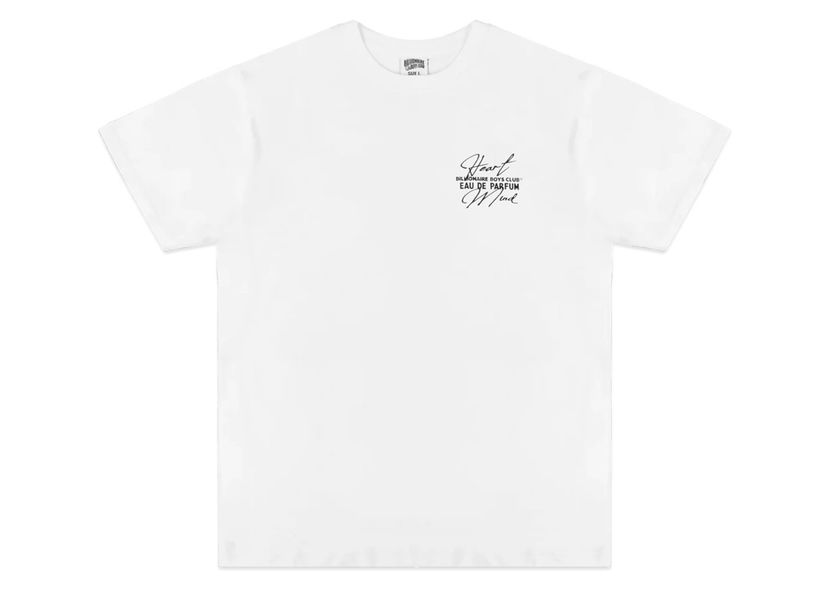 T-shirt BILLIONAIRE BOYS CLUB Parfum Tee Hvid | 8317204WHT
