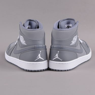 Sneakers og sko Jordan Air Jordan 1 Retro Mid ''Cool Grey'' Grå | 554724-014, 3
