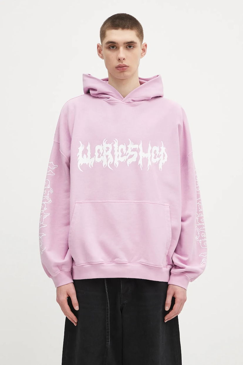 Sweatshirt 032C 032C 'Faithless' Hoodie Lyserød | S25.URC.0631.850