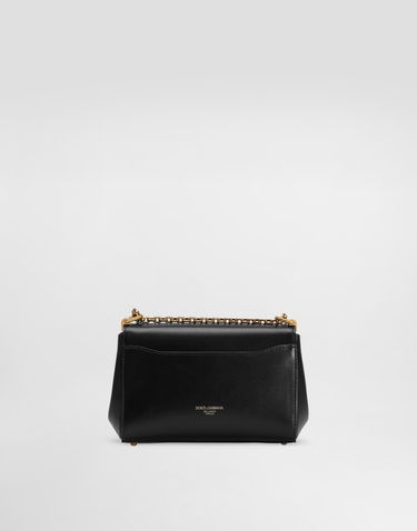 Håndtaske Dolce & Gabbana Dolce & Gabbana Marlene City Mini Bag with Gold-Tone Hardware Sort | BB7766AG6808S574, 3