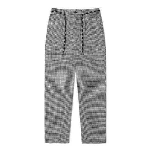 Bukser Vans Houndstooth Pattern Trousers Sort | VN0A5JN3BLK, 0