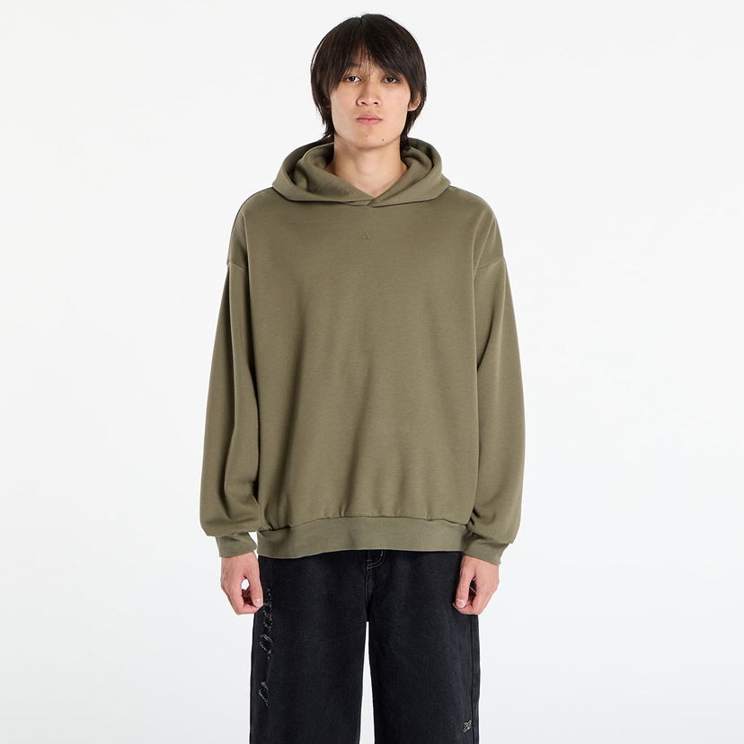 Sweatshirt adidas Performance adidas Basketball Fleece Hoodie Grøn | JV6115