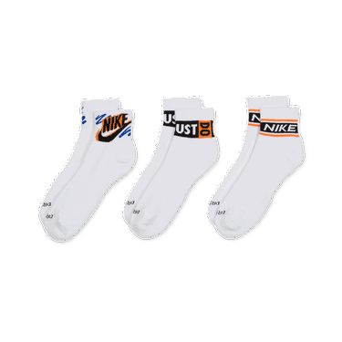 Sokker Nike Everyday Plus Ankle Socks (3 Pairs) Hvid | HJ9378-901, 3