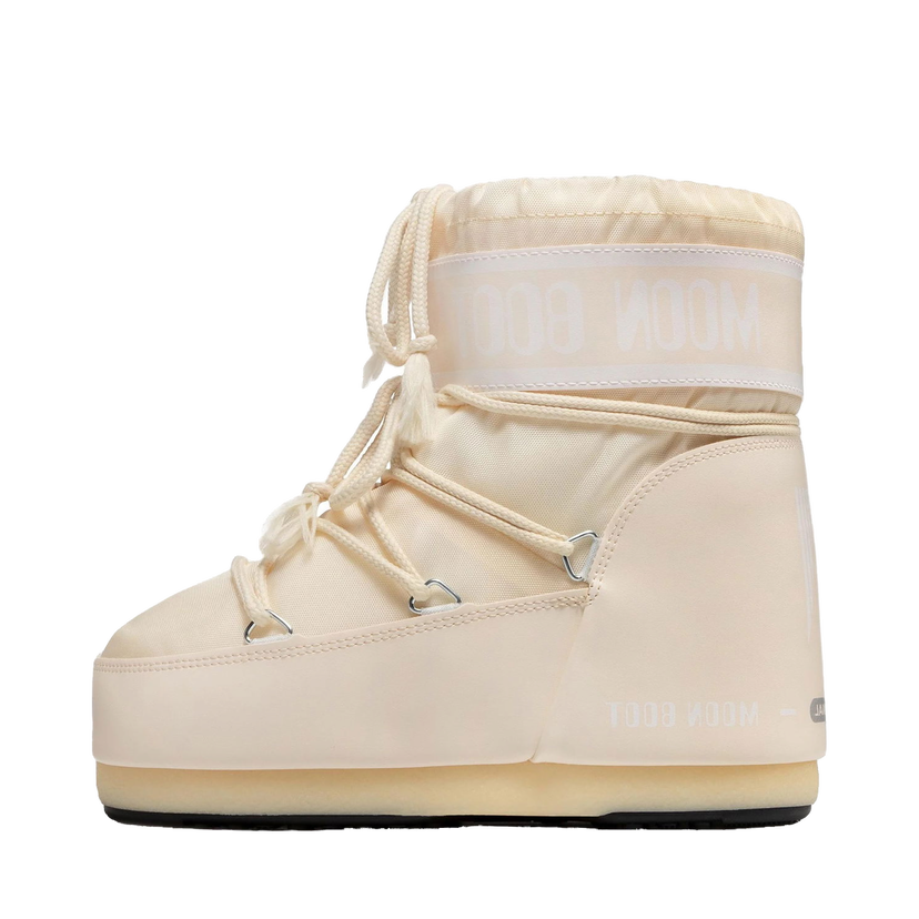 Sneakers og sko Moon Boot Icon Low Nylon Boot Cream White Beige | 14093400-006