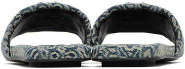 Shorts Marc Jacobs Marc Jacobs 'The J Marc Washed Monogram Denim' Slides Blå | 2P3FSA006F04, 1