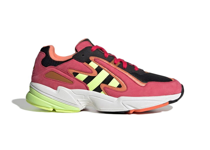 Sneakers og sko adidas Originals Yung-96 Chasm Pink Hi-Res Yellow Rød | EE7229, 0