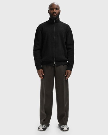 Bukser AMI Elasticated Wide-Leg Trousers Grå | UTR815.WV0078-020, 1