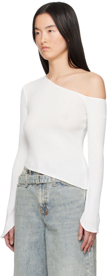 Krop Ksubi Ksubi Blessings Love Sleeve Top Hvid | WSP25FT015, 3