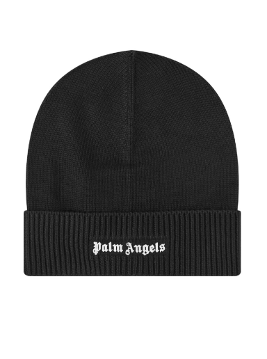 Beanie Palm Angels Logo Beanie Hat Sort | PMLC002C99KNI0011001