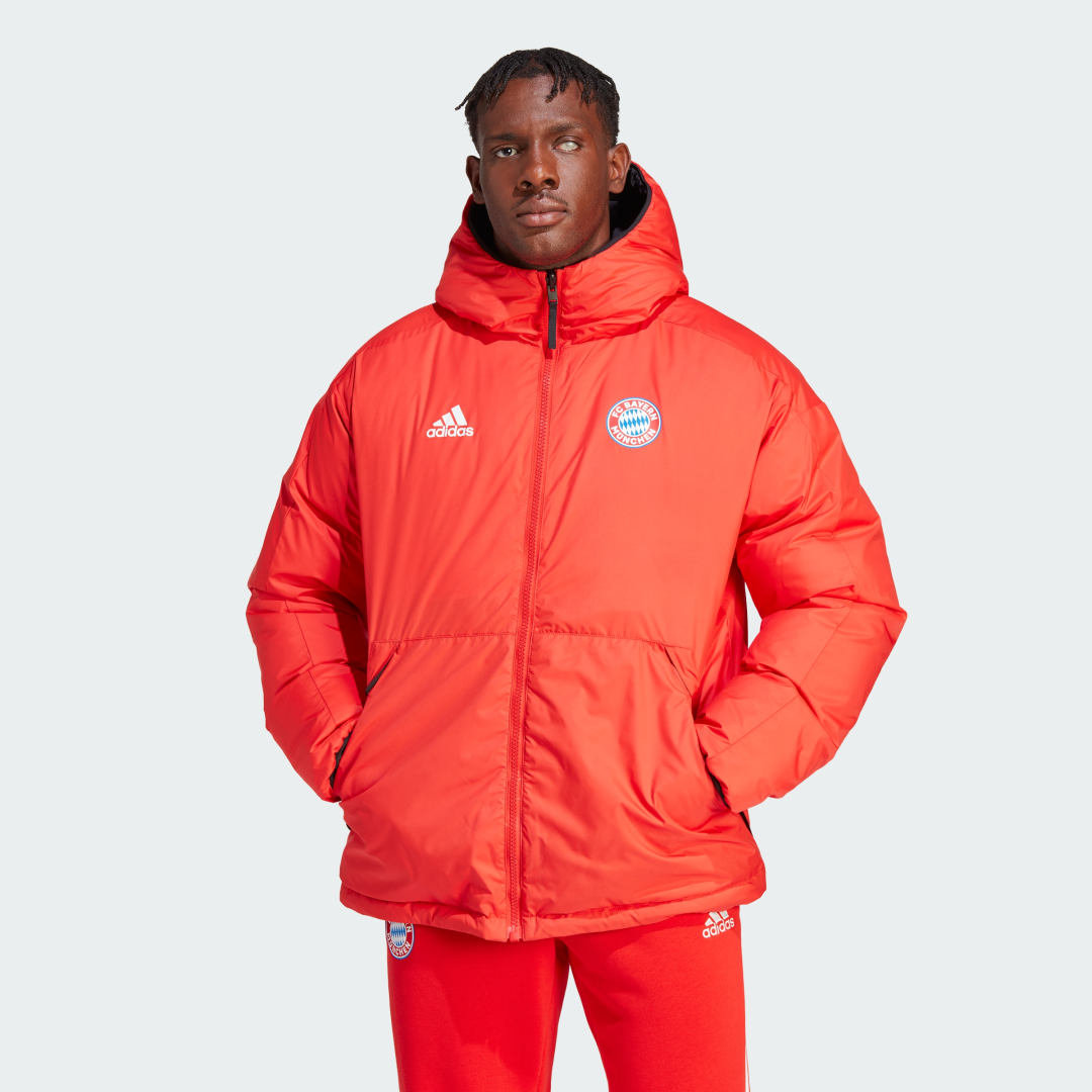 Jakke adidas Performance FC Bayern DNA Down Jacket Rød | HY3286, 0
