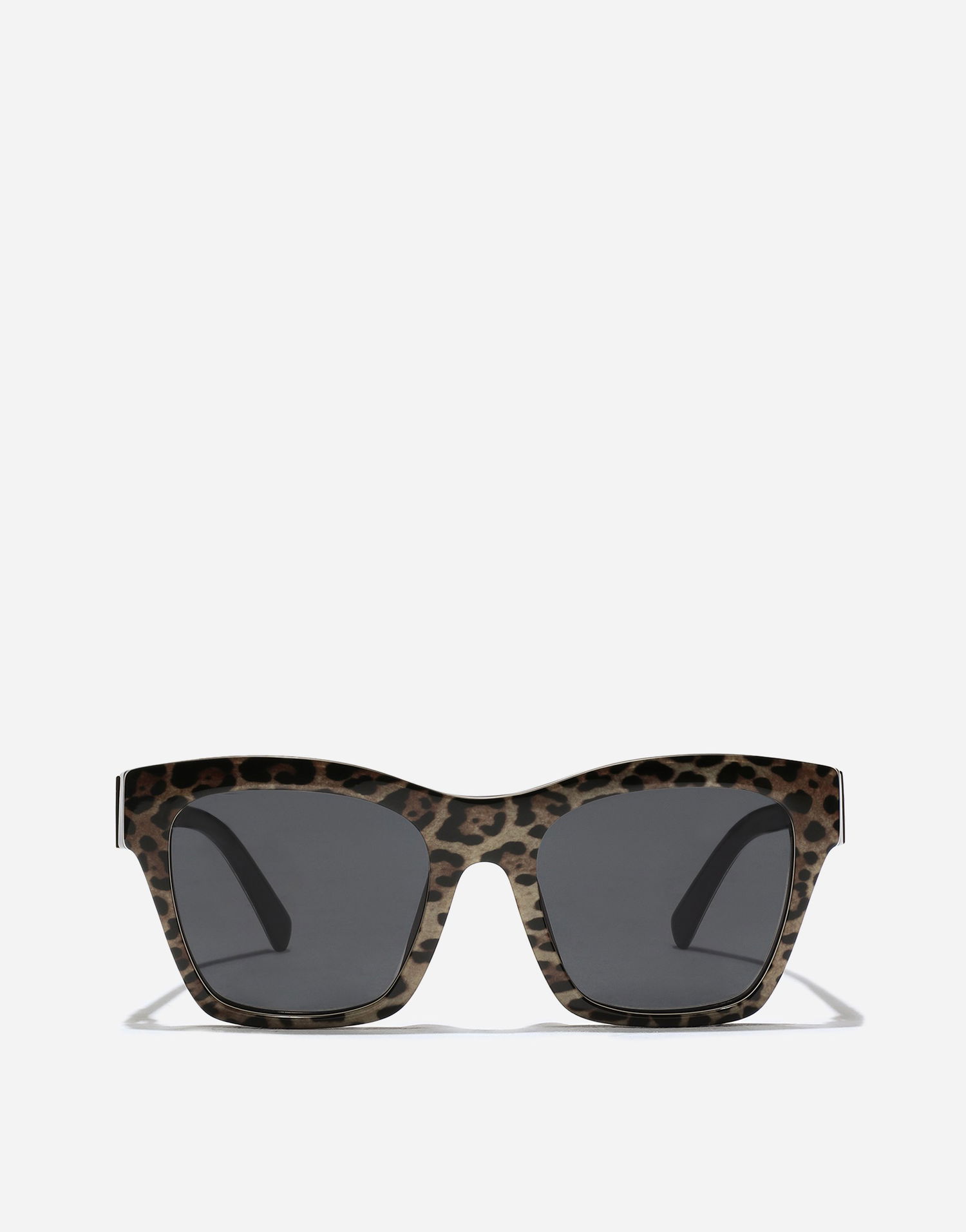 Solbriller Dolce & Gabbana New Arrivals Crossed Leopard Print Acetate Sunglasses Flerfarvet | VG4512VP3879V000, 0