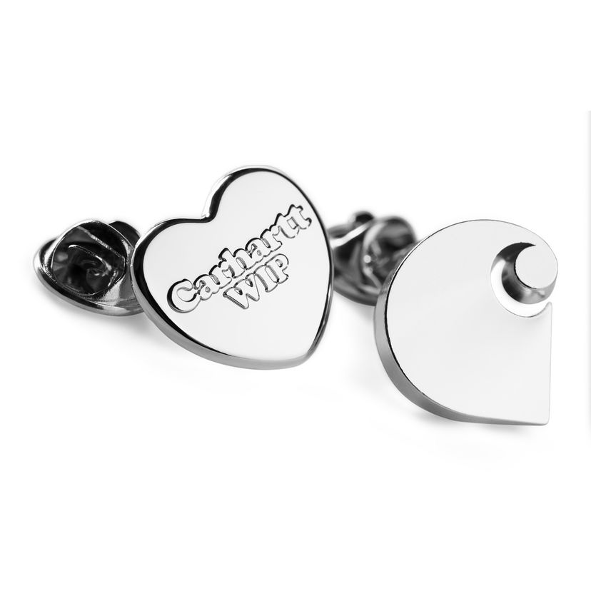 Stift Carhartt WIP Heart and C Logo Pin Set Metalisk | I034904_2