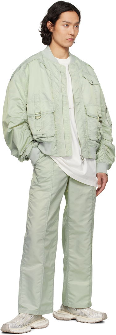 Bukser Feng Chen Wang Feng Chen Wang Nylon Trousers Grøn | FUS19TR31, 3