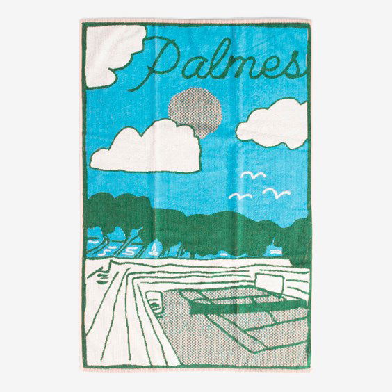 Tilbehør Palmes Vilas Tennis Towel Blå | 00150012-MLT, 0