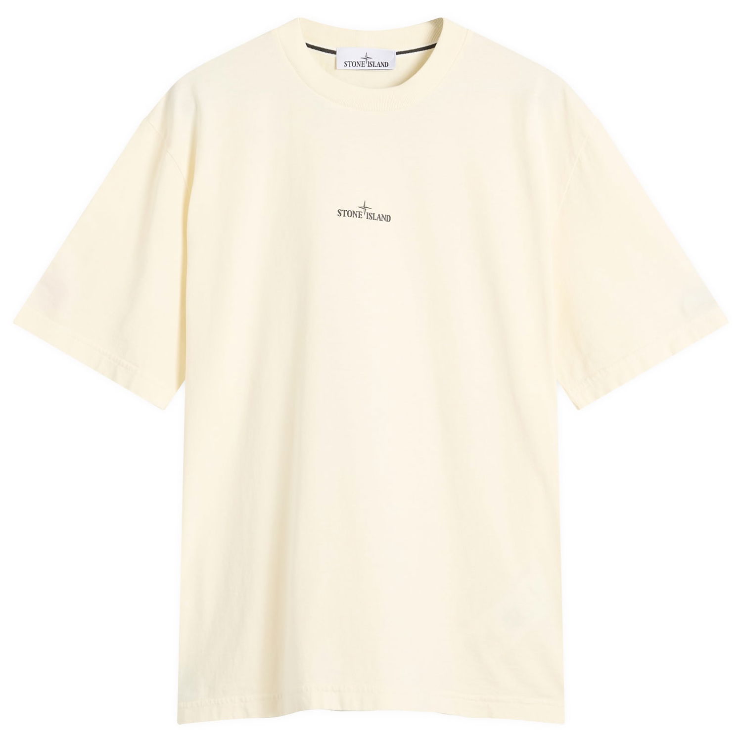 T-shirt Stone Island Men's Industrial Print T-Shirt, Size Large Gul | K2S152100037-S0241-V0093, 0