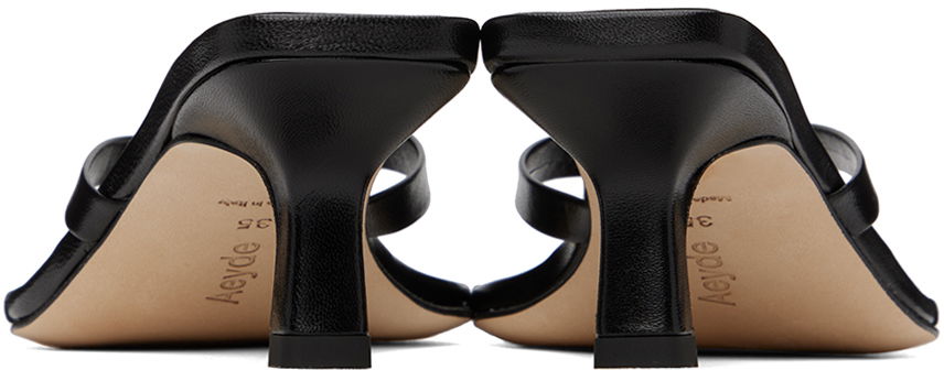 Skopleje Aeyde Aeyde Wilma Heeled Thong Sandals Sort | A11-HS-ADRS55CI-0221-800-007, 1