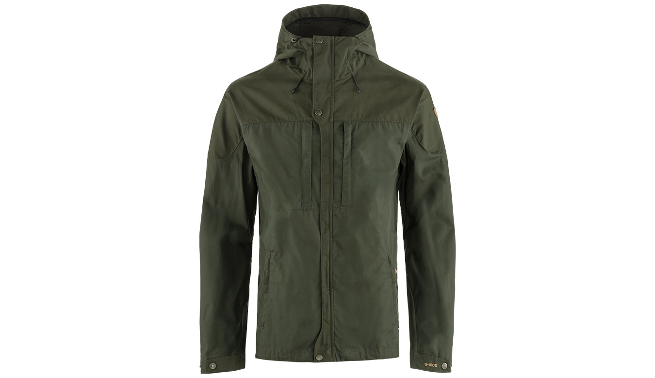 Jakke FJÄLLRÄVEN Skogsö Hooded Outdoor Jacket Grøn | F81698-662, 1