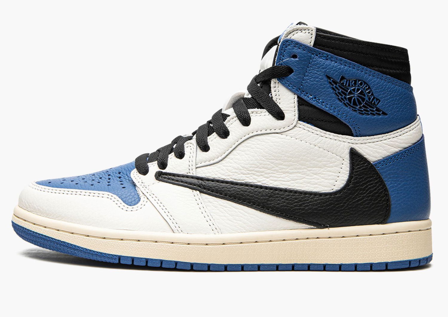 Sneakers og sko Jordan Fragment Design x Travis Scott x Air Jordan 1 Retro High Blå | DH3227-105, 0