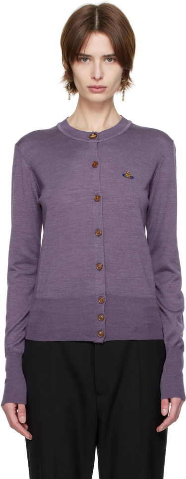 Sweater Vivienne Westwood Vivienne Westwood Bea Cardigan Lilla | 1803002P-Y001A-, 0