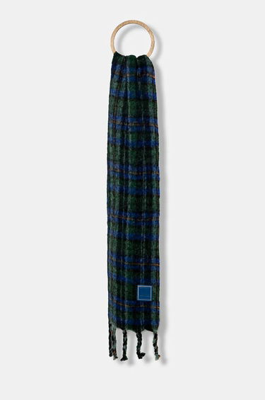 Tørklæde ADER ERROR Woolen Scarf With Tassels Grøn | BN01FWAC0402GN, 0