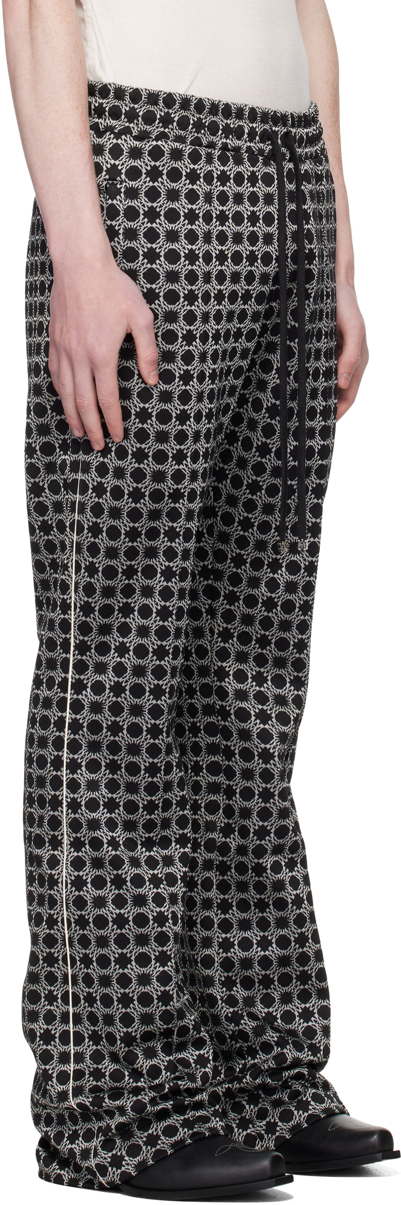 Joggingbukser AMIRI AMIRI MA Quad Flare Track Pants Sort | AMPATP1021, 1