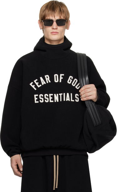 Sweatshirt Fear of God Fear of God ESSENTIALS Brushed Hoodie Sort | 202HO246410F, 0