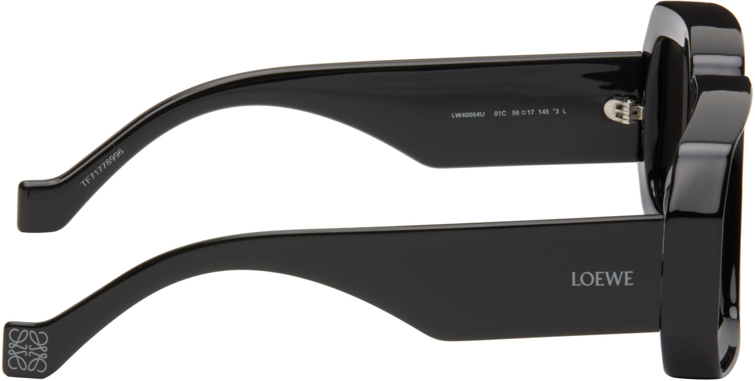 Solbriller Loewe Loewe Paula's Ibiza Dive In Mask Sunglasses Sort | LW40064UW5601C 192337235900, 1