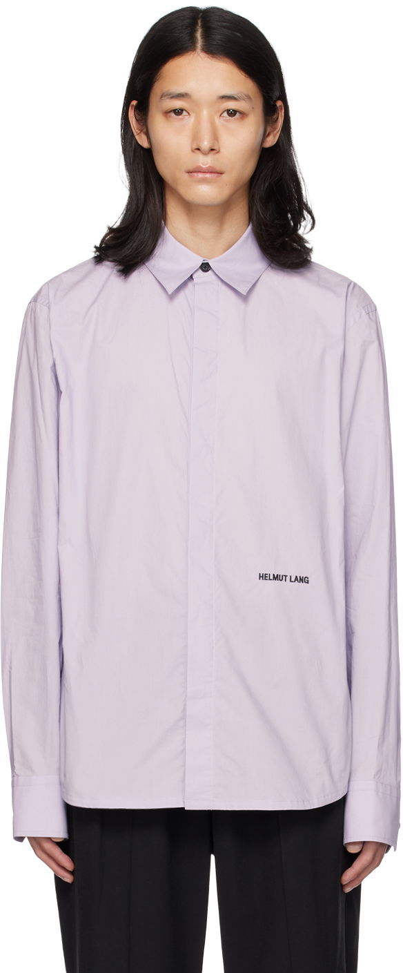 Skjorte Helmut Lang Classic Shirt Lilla | N04HM507