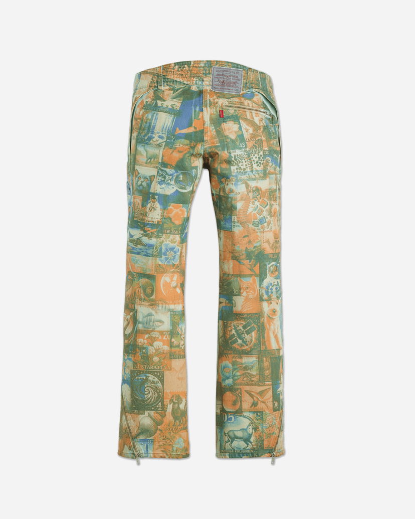 Jeans KIKO KOSTADINOV Levi's Carina Flared Jeans, Postal Stamp Print Flerfarvet | 003IP0000  1
