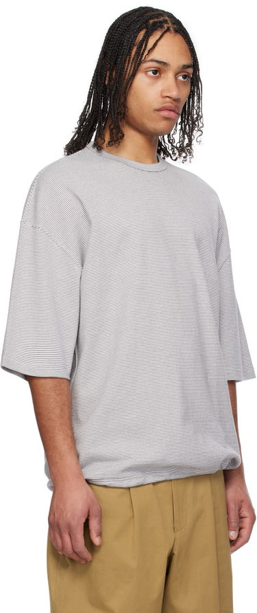 T-shirt Comme des Garçons Comme des Garçons Homme Horizontal Stripes T-Shirt Grå | HO-T003-051, 1