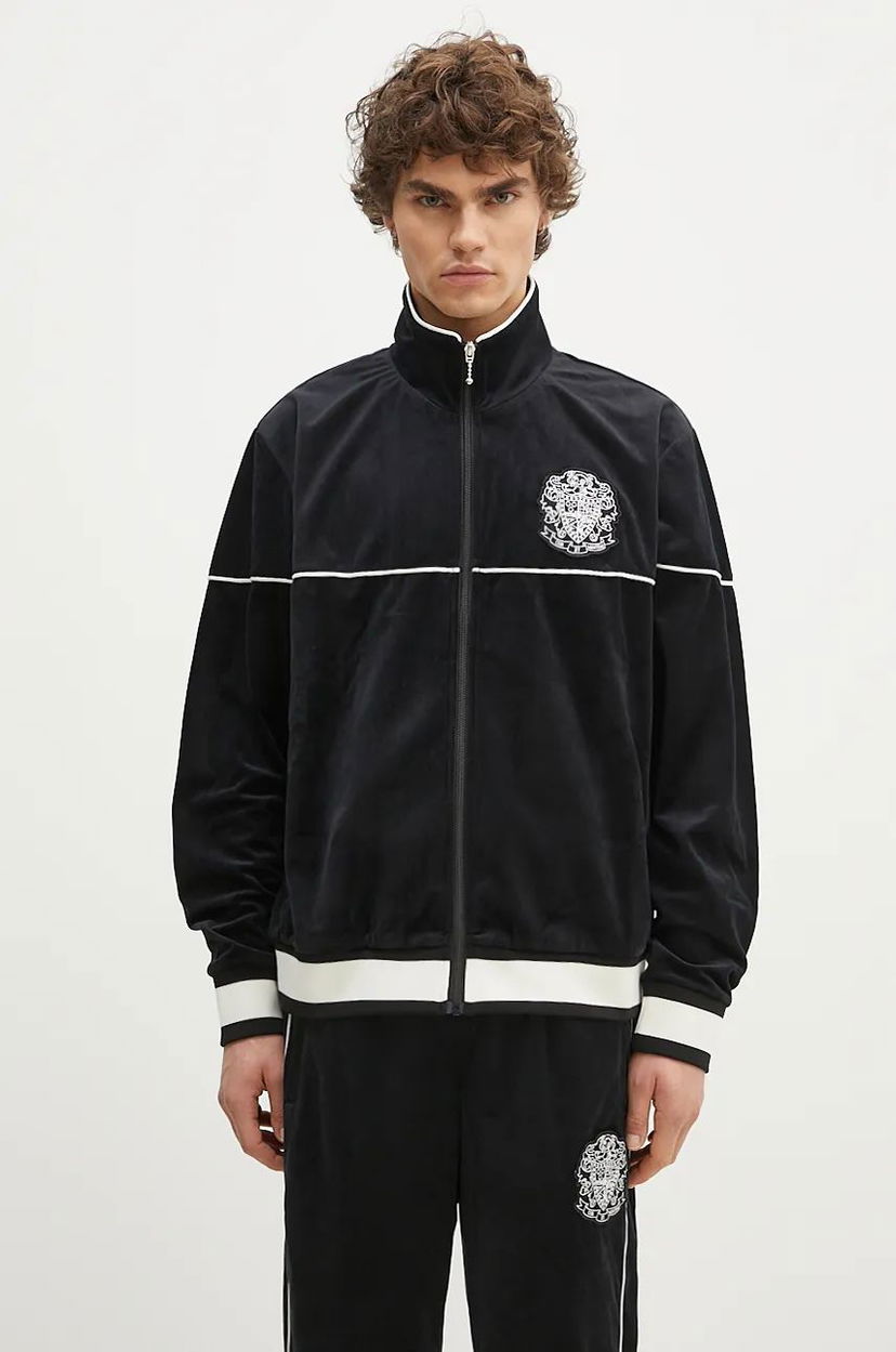 Sweatshirt BILLIONAIRE BOYS CLUB Velour Track Top With Application Sort | B24342