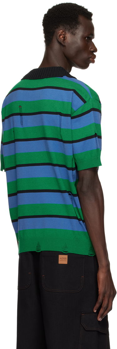 Polo skjorte Andersson Bell Andersson Bell Damaged Stripe Knit Polo Flerfarvet | atb1242m, 2