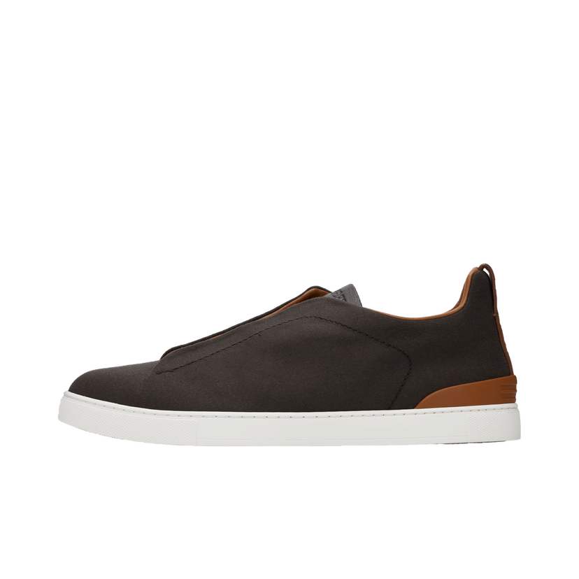 Sneakers og sko ZEGNA Triple Stitch Sneakers Brun | LHUTE-S7006Z