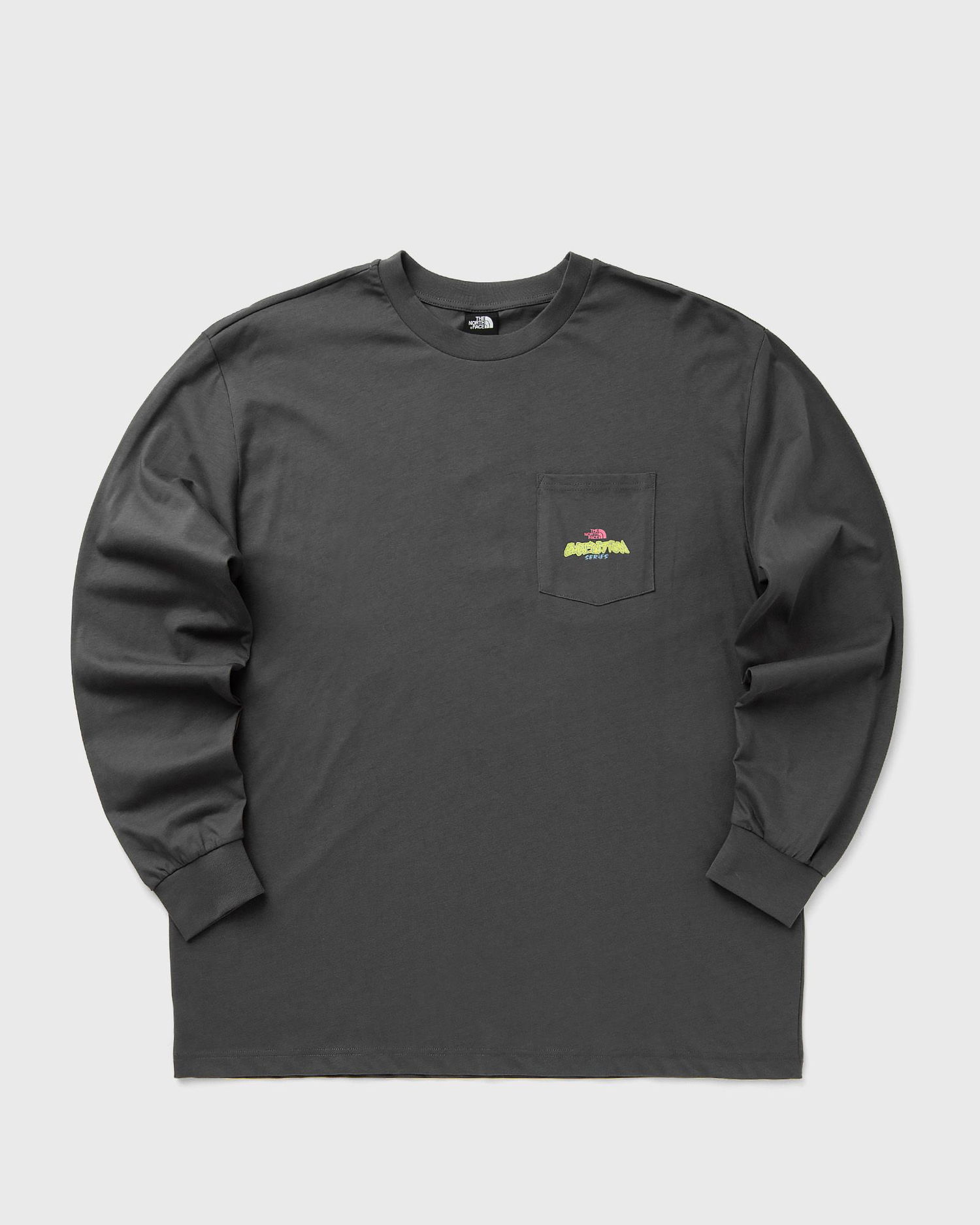 T-shirt The North Face Expedition Celebration Oversized Long Sleeve T-Shirt Sort | NF0A8E3DRHI1, 0