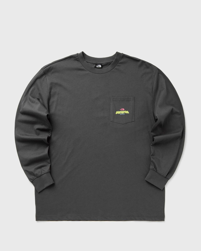T-shirt The North Face Expedition Celebration Oversized Long Sleeve T-Shirt Sort | NF0A8E3DRHI1
