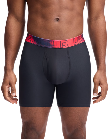 Boksere Under Armour Under Armour UA Perf Tech Nov 6in Boxerjock 3-Pack Blå | 1383879-714, 2