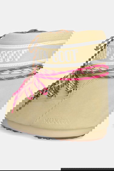Sneakers og sko Moon Boot Icon Low Suede Beige | 80D1409670-B021, 4