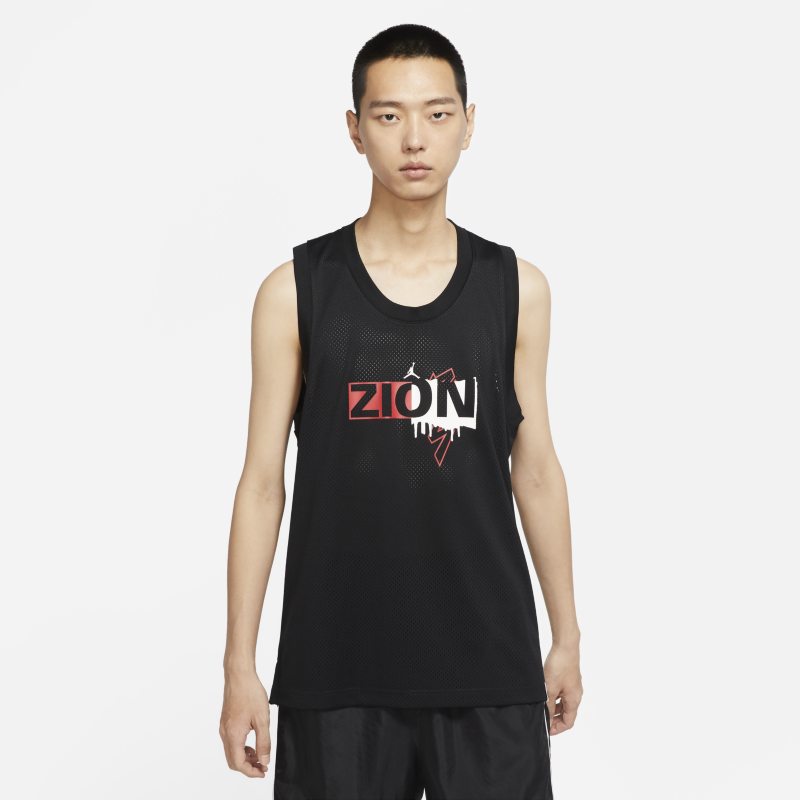 Tanktop Nike Dri-FIT Zion Tank Top Sort | DX6582-010, 0