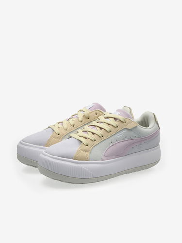 Sneakers og sko Puma Suede Mayu Tenisky Grå | 38311401_Ice Flow-Puma White-Nimbus Cloud, 3
