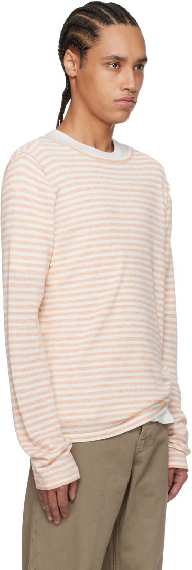 Sweater The Row The Row Striped Lillard Sweater Brun | 885-Y889, 4