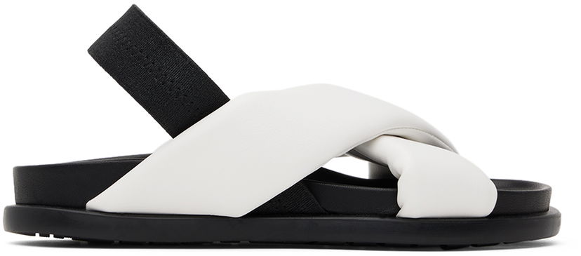 Sneakers og sko Marni Marni Criss-Cross Sandals Hvid | 76710